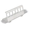 Metalowe mocowanie Keystone 6-portowe do szyny DIN Delock 90656