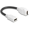 Kabel modułu Keystone HDMI żeński do HDMI żeńskiego 8K 60 Hz 20 cm biały Delock 90684