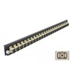Panel frontowy 19&quot; 24-portowy SC Simplex beżowy Delock 43353