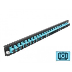 Panel frontowy 19" 24-portowy SC Simplex morski Delock 43354