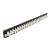 Panel frontowy 19&quot; 24-portowy LC Duplex beżowy Delock 43359