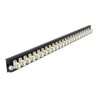 Panel frontowy 19" 24-portowy LC Duplex beżowy Delock 43359