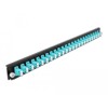 Panel frontowy 19&quot; 24-portowy LC Duplex morski Delock 43360