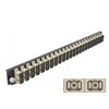 Panel frontowy 19&quot; 24-portowy SC Duplex beżowy Delock 43365