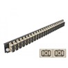 Panel frontowy 19" 24-portowy SC Duplex beżowy Delock 43365