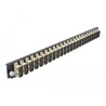 Panel frontowy 19" 24-portowy SC Duplex beżowy Delock 43365
