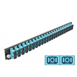 Panel frontowy 19" 24-portowy SC Duplex morski Delock 43366