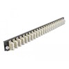 Panel frontowy 19&quot; 24-portowy LC Quad beżowy Delock 43371