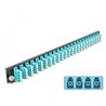 Panel frontowy 19" 24-portowy LC Quad morski Delock 43372