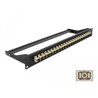 Panel frontowy optyczny 19" 24-portowy SC Simplex beżowy Delock 43382