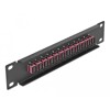 Krosownica światłowodowa 10&quot; 12-portowa SC Simplex 1U fioletowa Delock 66764