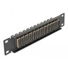 Krosownica światłowodowa 10&quot; 12-portowa SC Duplex 1U beżowa Delock 66773