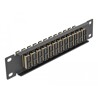 Krosownica światłowodowa 10" 12-portowa SC Duplex 1U beżowa Delock 66773