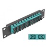 Krosownica światłowodowa 10" 12-portowa SC Duplex 1U morska Delock 66774