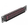 Krosownica światłowodowa 10" 12-portowa SC Duplex 1U fioletowa Delock 66775