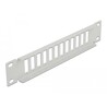 Krosownica światłowodowa 10" 12-portowa SC Duplex / LC Quad 1U szara Delock 66804