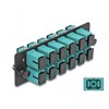 Światłowodowy panel adapterów SC Simplex OM4 12-portowy morski Delock 66928