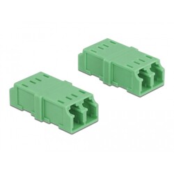Adapter światłowodowy LC Duplex żeńskie do LC Duplex żeńskie 4 szt. Delock 85924