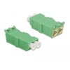 Adapter światłowodowy LC Duplex żeńskie do LC Duplex żeńskie z klapką osłonową lasera 4 szt. Delock 85927