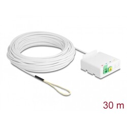 Skrzynka przyłączeniowa światłowodu 2 x SC/APC Simplex z zestawem kabli 30 m Delock 85933