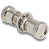 Złącze światłowodowe SMA 905 Simplex żeńskie do SMA 905 Simplex żeńskie, metalowe Delock 86836