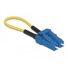 Adapter światłowodowy z pętlą zwrotną, LC / UPC, jednomodowy, niebieski Delock 86924