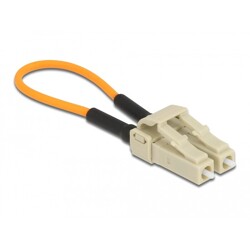 Adapter światłowodowy z pętlą zwrotną, LC / OM2, wielomodowy, beżowy Delock 86930