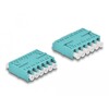 Adapter światłowodowy HD LC Hexaplex żeńskie na LC Hexaplex żeńskie, morski Delock 87927