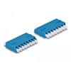 Adapter światłowodowy HD LC Octuplex żeńskie na LC Octuplex żeńskie, niebieski Delock 87930