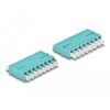 Adapter światłowodowy HD LC Octuplex żeńskie na LC Octuplex żeńskie, morski Delock 87931