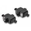 Adapter światłowodowy MPO żeńskie na MPO żeńskie, czarny Delock 87932