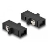 Adapter światłowodowy MTRJ żeńskie na MTRJ żeńskie, czarny Delock 87933