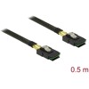 Przewód Mini SAS SFF-8087  Mini SAS SFF-8087, 0,5 m Delock 83055