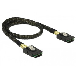 Przewód Mini SAS SFF-8087  Mini SAS SFF-8087, 0,5 m Delock 83055