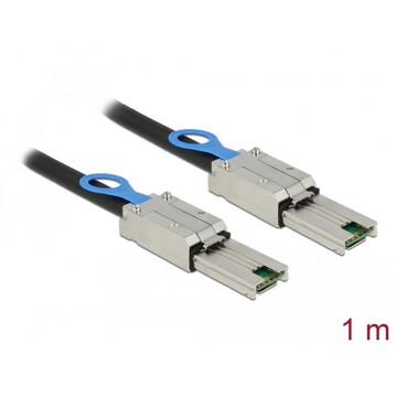 Przewód Mini SAS SFF-8088  Mini SAS SFF-8088 1 m Delock 83061