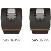 Przewód Mini SAS SFF-8087  Mini SAS SFF-8087, 1 m Delock 83073