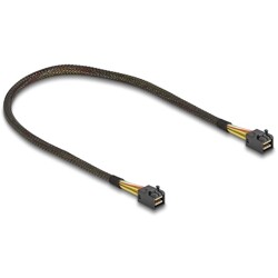 Przewód Mini SAS HD SFF-8643  Mini SAS HD SFF-8643, 0,5 m Delock 83386