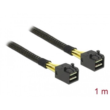 Przewód Mini SAS HD SFF-8643  Mini SAS HD SFF-8643, 1 m Delock 83387