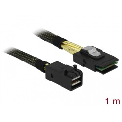 Przewód Mini SAS HD SFF-8643  Mini SAS SFF-8087, 1 m Delock 83389