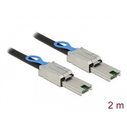 Przewód Mini SAS SFF-8088  Mini SAS SFF-8088 2 m Delock 83571