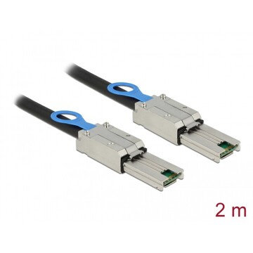 Przewód Mini SAS SFF-8088  Mini SAS SFF-8088 2 m Delock 83571