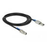 Przewód Mini SAS HD SFF-8644  Mini SAS SFF-8088, 2 m Delock 83572