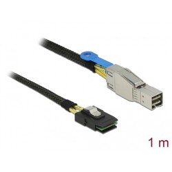 Przewód Mini SAS HD SFF-8644  Mini SAS SFF-8087, 1 m Delock 83616