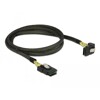 Przewód Mini SAS SFF-8087  Mini SAS SFF-8087, kątowe, 1 m Delock 83642