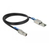 Przewód Mini SAS HD SFF-8644  Mini SAS SFF-8088, 1 m Delock 83734