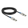 Przewód Mini SAS SFF-8088  Mini SAS SFF-8088, 3 m Delock 83736
