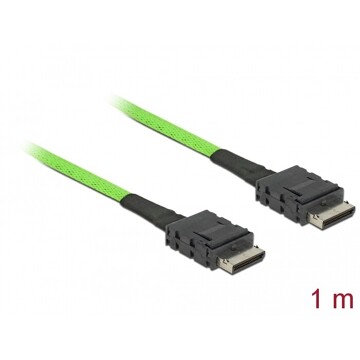 Przewód OCuLink PCIe SFF-8611  OCuLink SFF-8611, 1 m Delock 85214