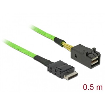 Przewód OCuLink PCIe SFF-8611  SFF-8643, 0,5 m Delock 85694