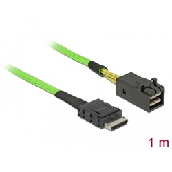 Przewód OCuLink PCIe SFF-8611  SFF-8643, 1 m Delock 85851