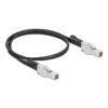 Kabel PCI Express Mini SAS HD SFF-8674 do SFF-8674 1 m Delock 86621